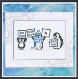 Penguins, Letterboxes, Billboards & ABC Stamp, Mask, Die & Groovi Complete Collection