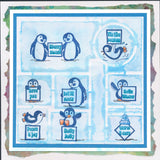 Penguins, Letterboxes, Billboards & ABC A5 Stamp & Mask Trio