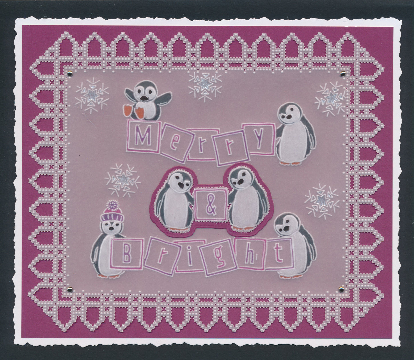 Penguin Letterbox Outline Die Set