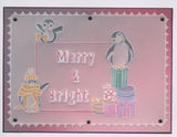 Penguins, Letterboxes, Billboards & ABC A5 Groovi Plate Trio