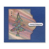Wire Christmas Shapes A5 Square Stamp & Mask Set