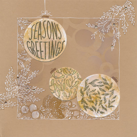 KISS by Clarity - Build a Bauble A5 Square Stamp Set