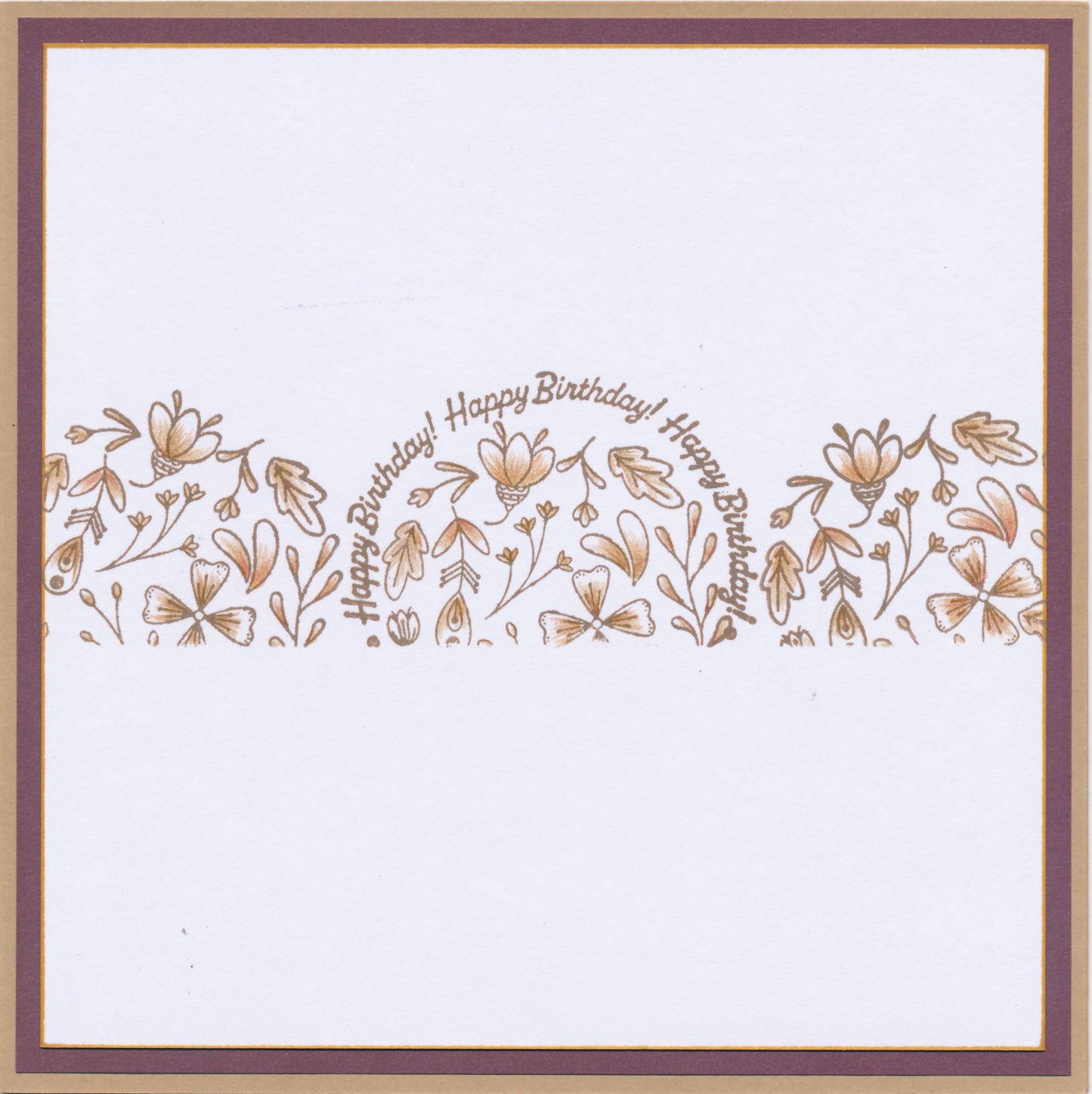 KISS by Clarity - Colour Me Rounds A5 Square Stamp Set