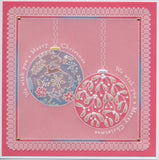 Build a Bauble Sentiment Rounds A6 Groovi Plate