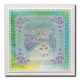 Linda's Layering Frames Set 4 - Tuscany A4 Square & A5 Square Groovi Plate Collection