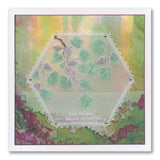 Barbara's SHAC Scots Pine Floral Panels A5 Square Groovi Plate