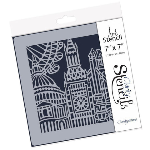 City of London 7" x 7" Stencil