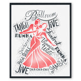 Dancers A5 Stencil Collection