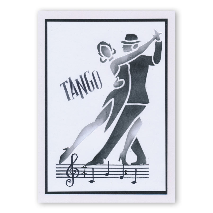 Dancers A5 Stencil Collection