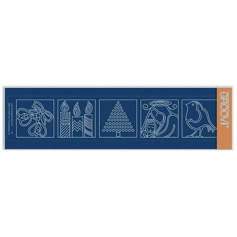 Christmas Squares - Robin Groovi Border Plate