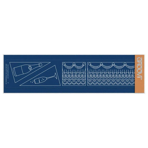 Party Decorations Groovi Border Plate