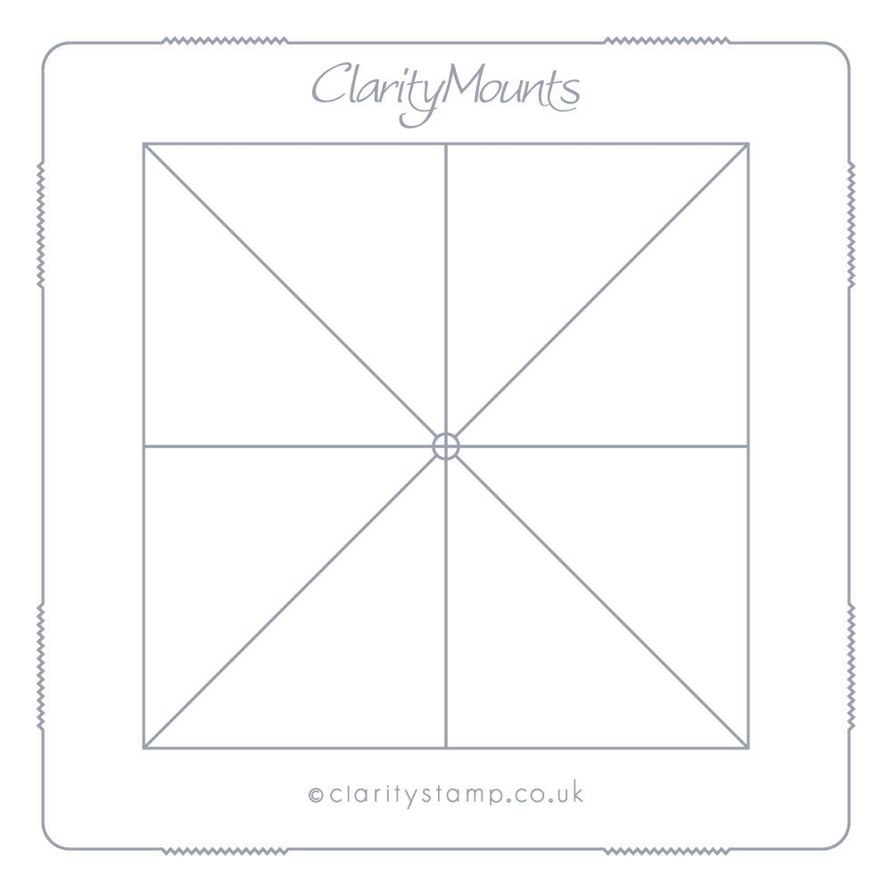 6" x 6" Clarity Mega Mount Set of 2