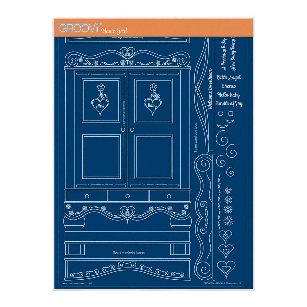 Linda's Children's Wardrobe Front A4 Groovi Plate