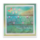 Embroidery Sampler A4 Square Groovi Plate