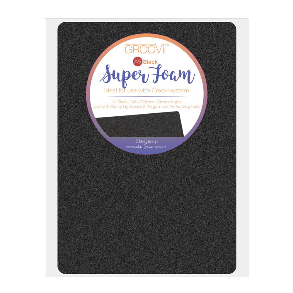 A5 Black Super Foam