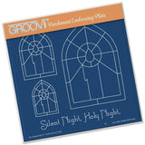 Candle Window A5 Square Groovi Plate