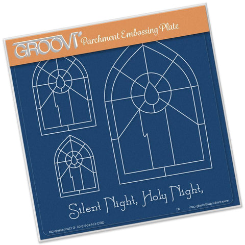Candle Window A5 Square Groovi Plate