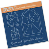 Dove Window A5 Square Groovi Plate