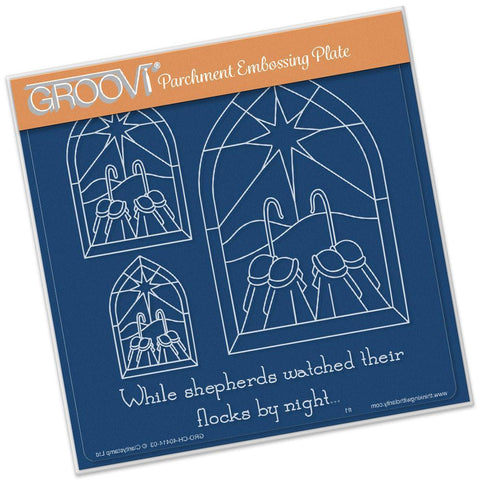 Shepherd Window A5 Square Groovi Plate