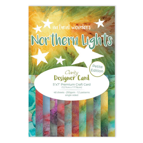 Northern Lights Designer Card Pack 5" x 7" - Petite Edition