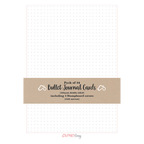 Calendar & Journal Accessories A5 & A5 Square Stamp & Bullet Journal Cards Collection