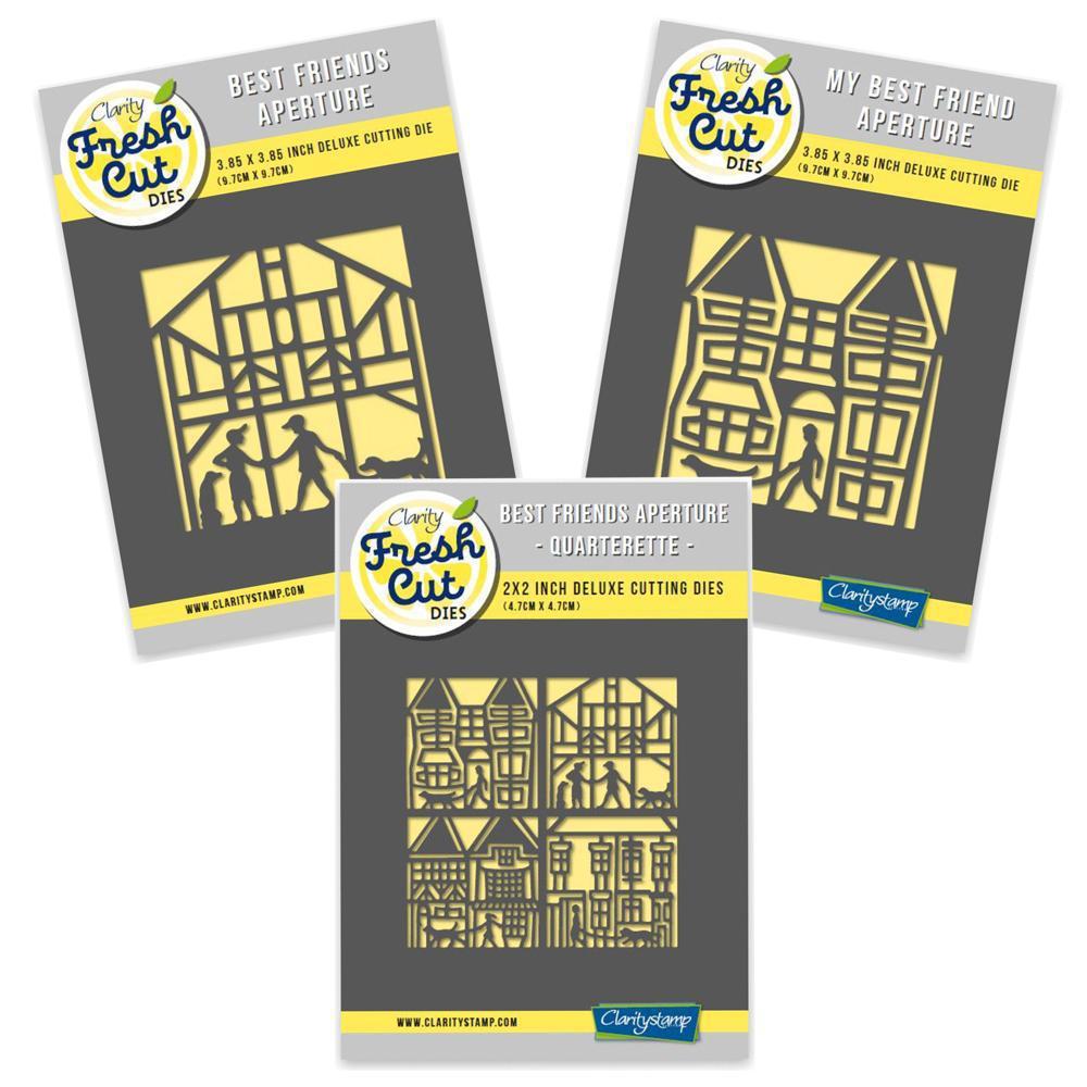 Best Friend Dogs Trio- Aperture Clarity Fresh Cut Die