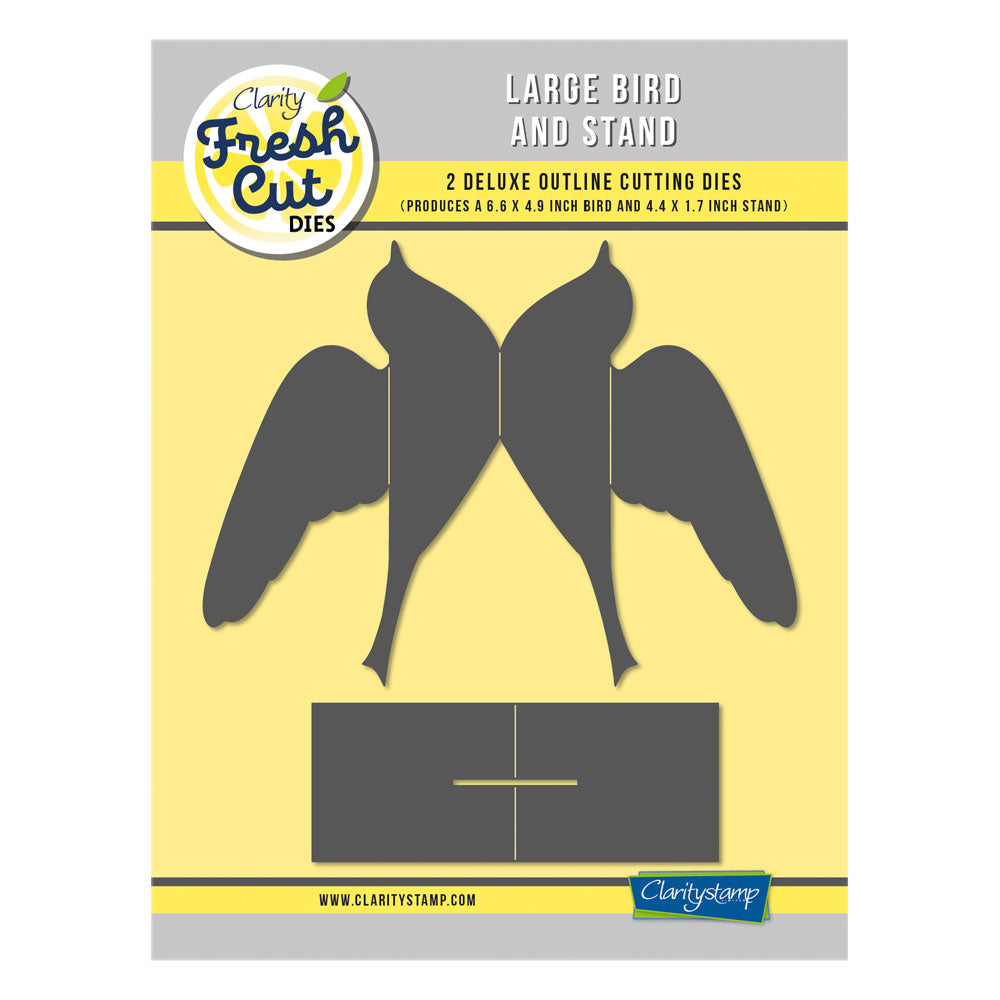 3D Large Bird & Stand Die Set