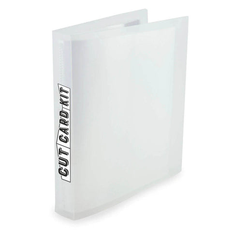 A5 Clarity Cut Card Kit Storage Folder