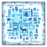 Abstract Squares 7" x 7" Stencil Collection