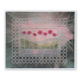 Art Nouveau Poppy Fields A6 Groovi Plate