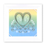 Art Deco & Ocean Swirls Groovi Border Plate Set