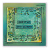 Art Nouveau Sentiments A5 Square Stamp Set