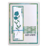 Art Nouveau Sentiments A5 Square Stamp Set