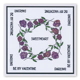 Art Nouveau Sentiments A5 Square Stamp Set