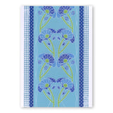 Art Nouveau Poppies A5 Square & Groovi Border Plate Set