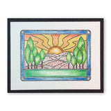 Art Nouveau Congratulations & Thinking of You A5 Stamp Set