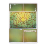 Art Nouveau Landscape A5 Stencil