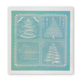 Barbara's Christmas Tree Sampler A4 Square Groovi Plate