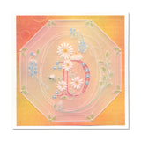 Entwined Wreath & Sentiments Collection A5 Square Groovi Plate Set