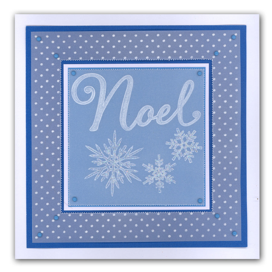 Nested Circles & Squares A5 Square Groovi Plate Set