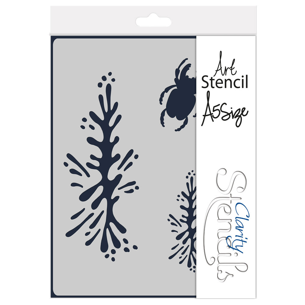 A Funky Beetle A5 Stencil