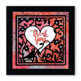 Bird Heart Sprig Clarity Fresh Cut Die