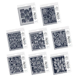 Botanicals 7" x 7" Stencil Collection
