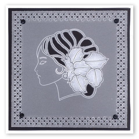 Ivy Cameo A6 Square Groovi Plate