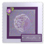 Amaryllis Cameo A6 Square Groovi Plate