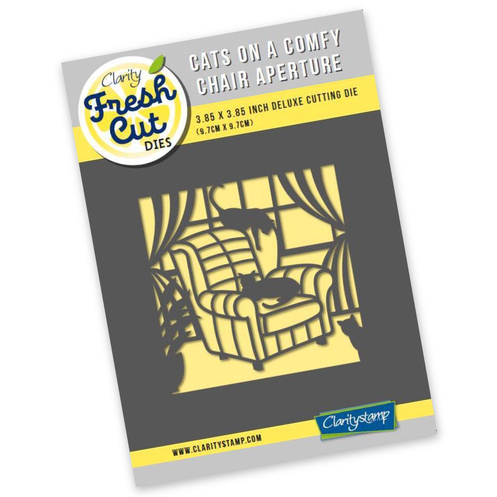 Cats on a Comfy Chair - Aperture Clarity Fresh Cut Die