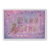 Large Celtic Illuminated Alphabet A4 Square Groovi Plate