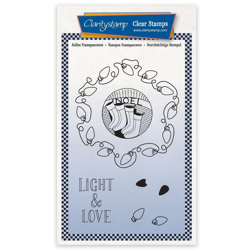 CLEARANCE Christmas Rounds - Stockings A6 Stamp Set