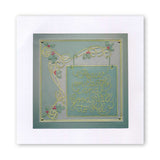 Christmas Baubles & Sentiments Collection A6 Square Groovi Plate Set + Spacer