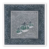 Traditional Christmas Message A6 Square Groovi Baby Plate